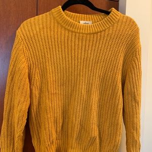 Aritzia Wilfred chenille sweater